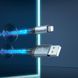 Кабель HOCO U112 Shine charging data cable for iP Gray (6931474788801) 6931474788801 фото 8