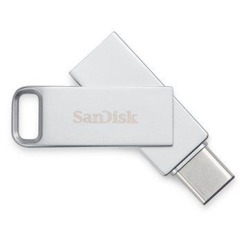 Флешка SanDisk USB 3.1 Ultra Dual Luxe Type-C 64Gb (150 Mb/s) SDDDC4-064G-G46 фото